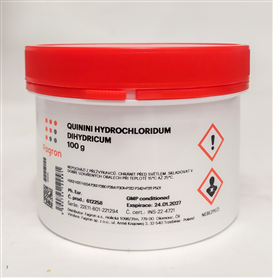 Quinini hydrochloridum dihydricum