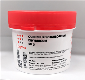 Quinini hydrochloridum dihydricum