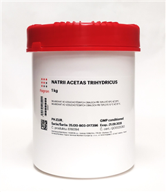 Natrii acetas trihydricus